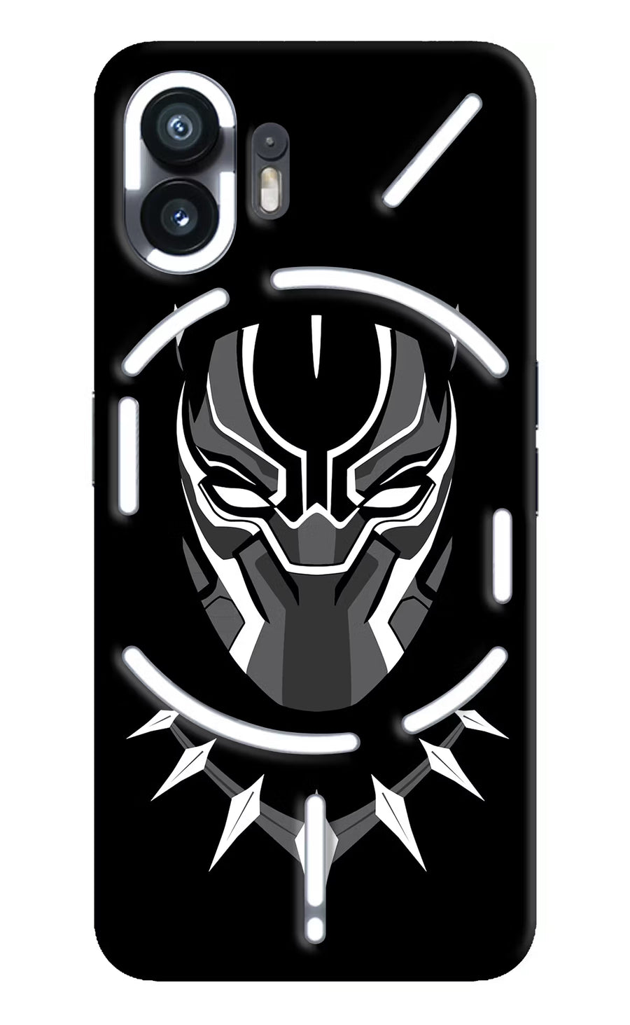 Black Panther Nothing Phone 2 Back Cover, Hard case