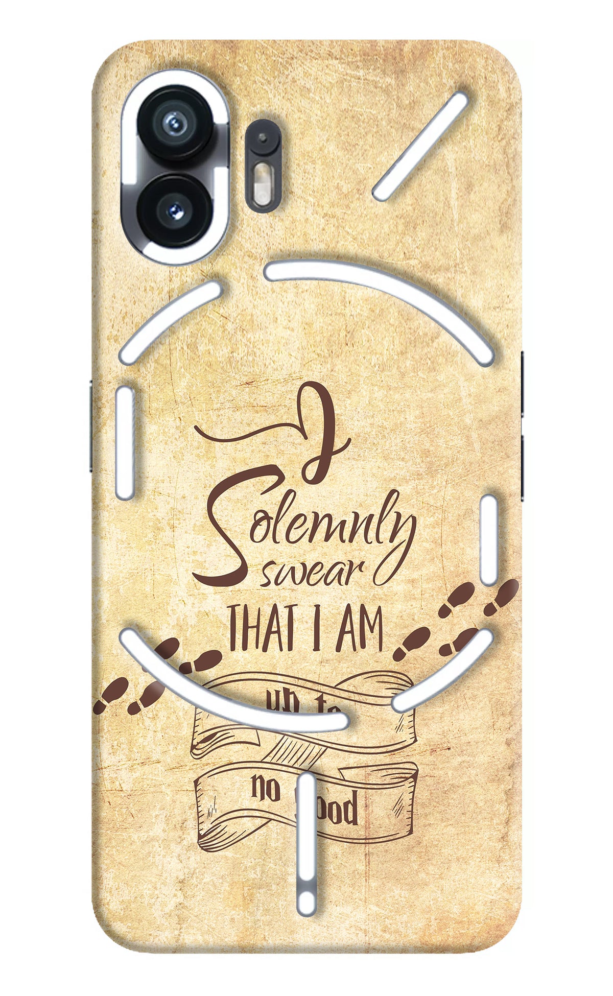 I Solemnly swear that i up to no good Nothing Phone 2 Back Cover