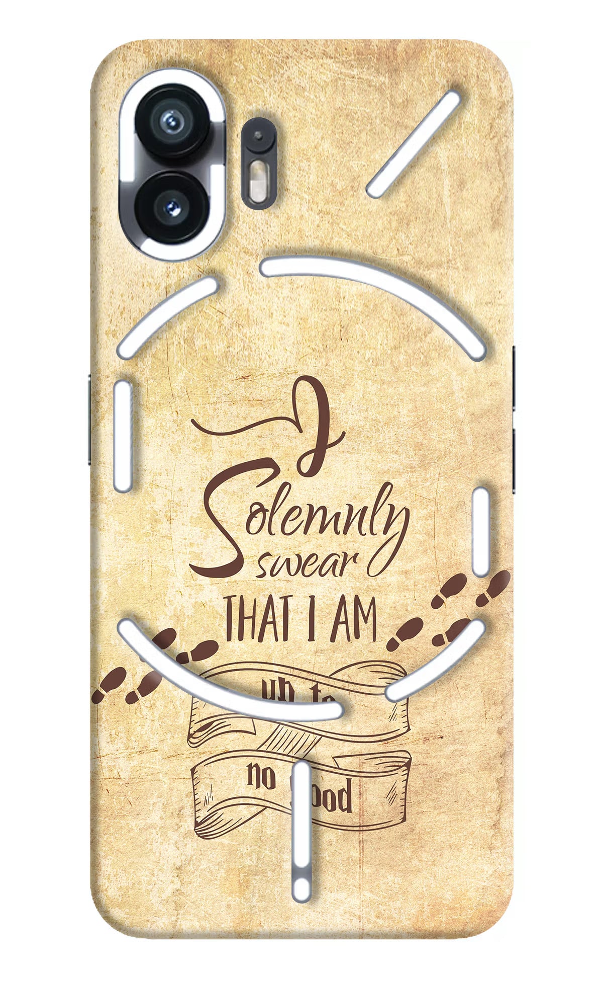 I Solemnly swear that i up to no good Nothing Phone 2 Hard Case Back Cover by Casekaro