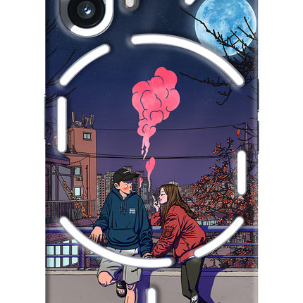 Chilling Couple Nothing Phone 2 Hard Case Back Cover by Casekaro