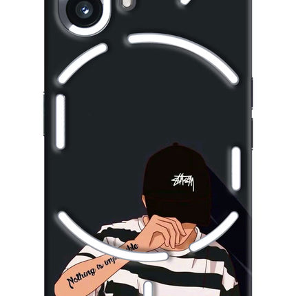 Aesthetic Boy Nothing Phone 2 Hard Case Back Cover by Casekaro