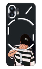 Aesthetic Boy Nothing Phone 2 Hard Case Back Cover by Casekaro