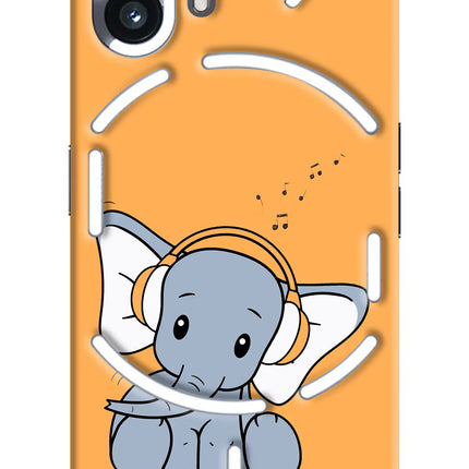 High On Music Nothing Phone 2 Hard Case Back Cover by Casekaro