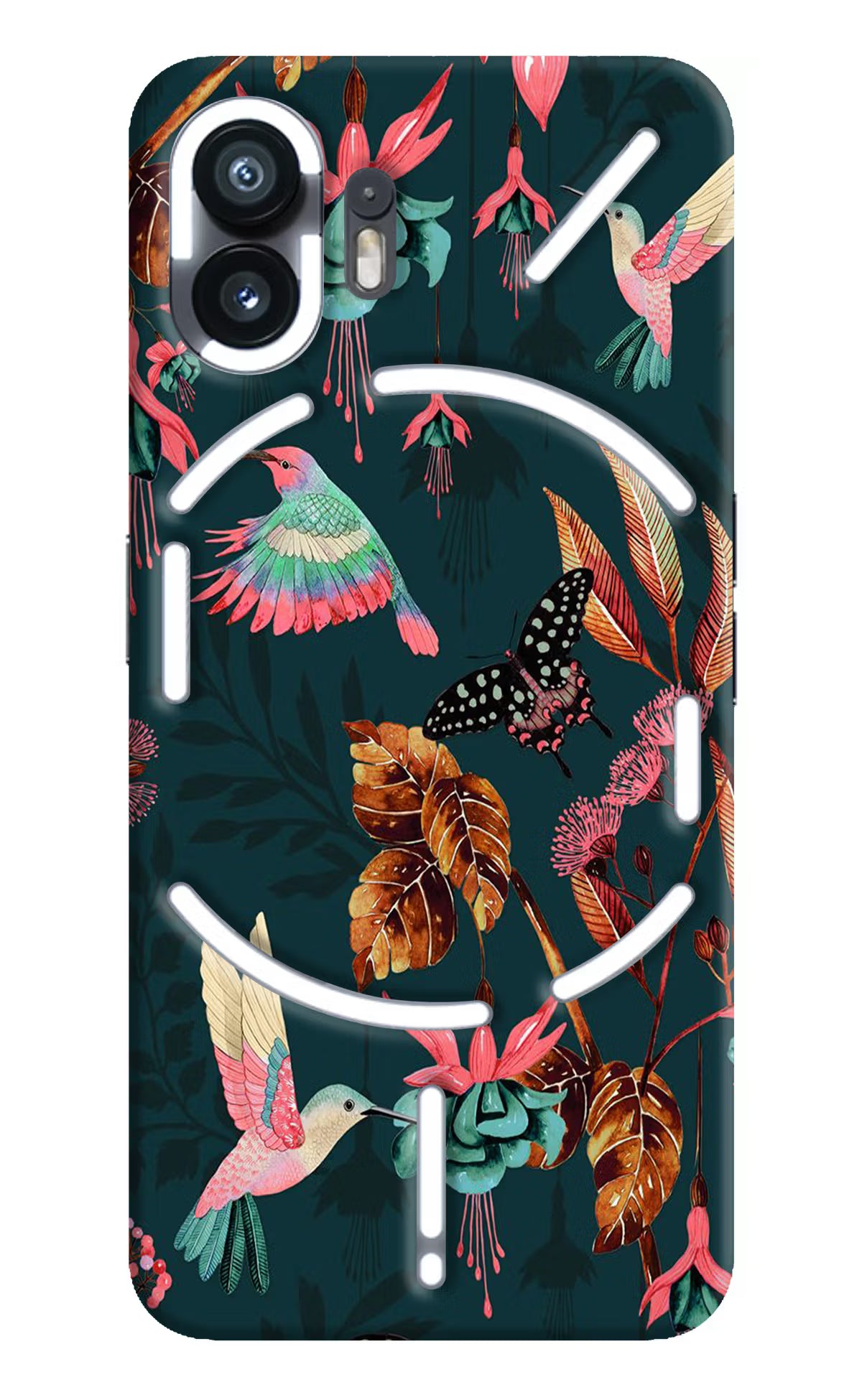 Birds Nothing Phone 2 Hard Case Back Cover by Casekaro