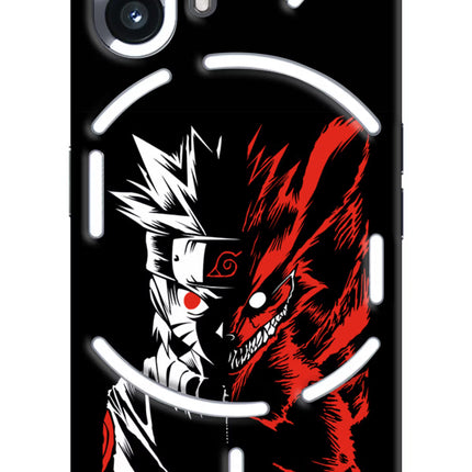 Naruto Two Face Nothing Phone 2 Hard Case Back Cover by Casekaro