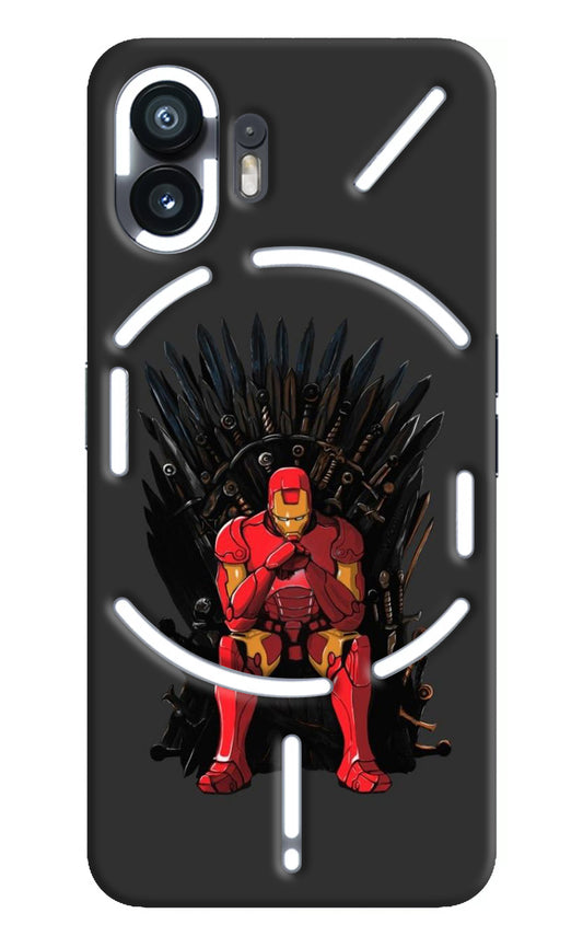 Ironman Throne Nothing Phone 2 Back Cover