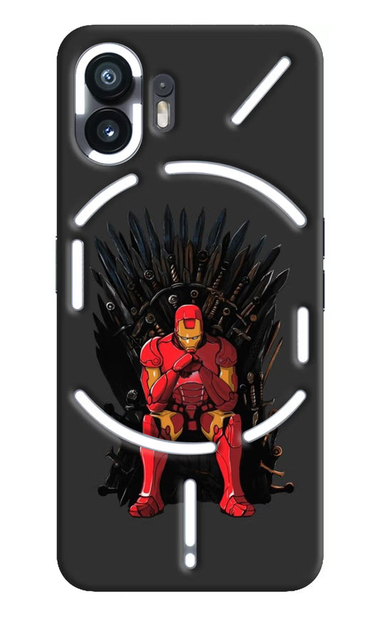 Ironman Throne Nothing Phone 2 Hard Case Back Cover by Casekaro