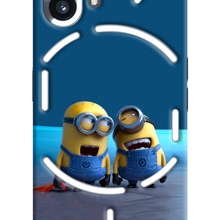 Minion Laughing Nothing Phone 2 Hard Case Back Cover by Casekaro