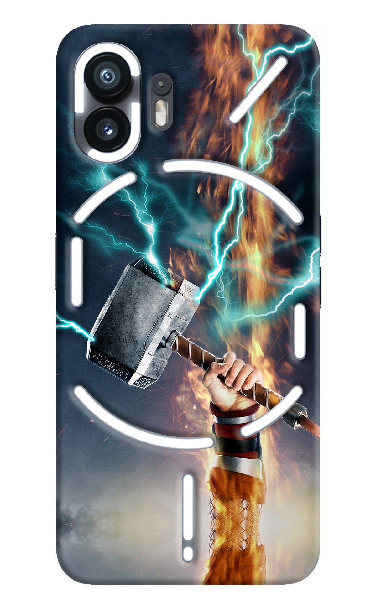 Thor Hammer Mjolnir Nothing Phone 2 Back Cover