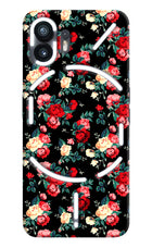 Rose Pattern Nothing Phone 2 Hard Case Back Cover by Casekaro