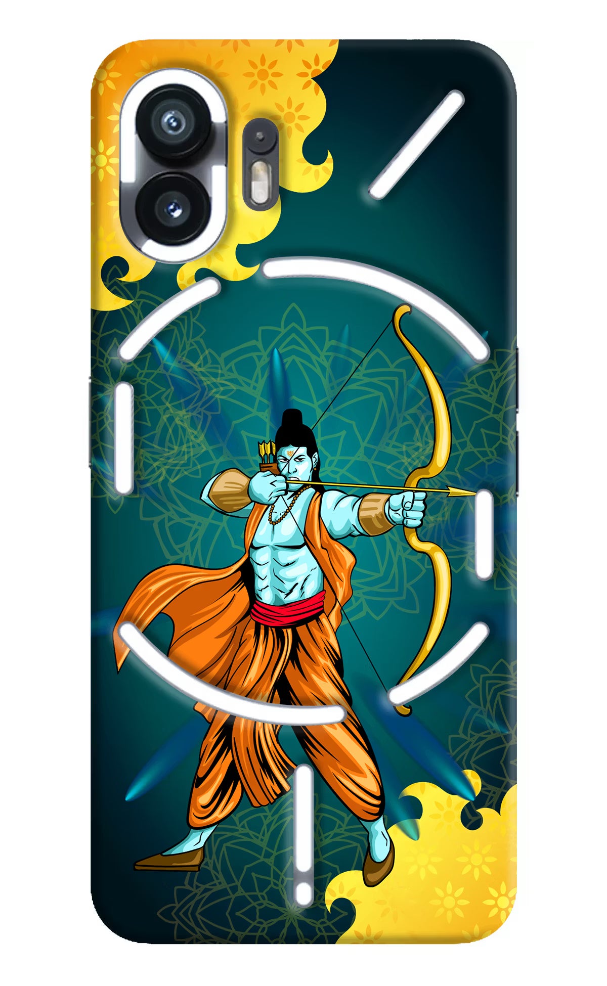 Lord Ram - 6 Nothing Phone 2 Hard Case Back Cover by Casekaro