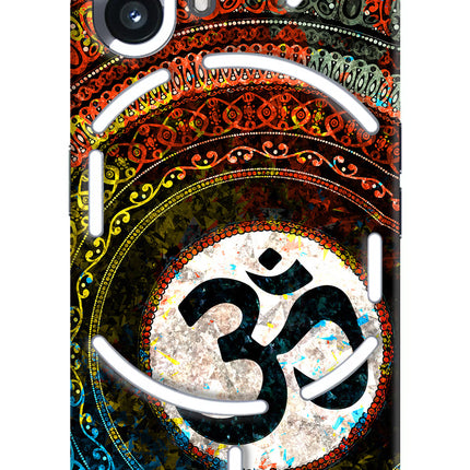 Om Cultural Nothing Phone 2 Hard Case Back Cover by Casekaro