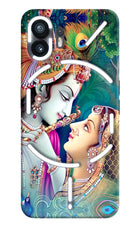 Lord Radha Krishna Nothing Phone 2 Hard Case Back Cover by Casekaro