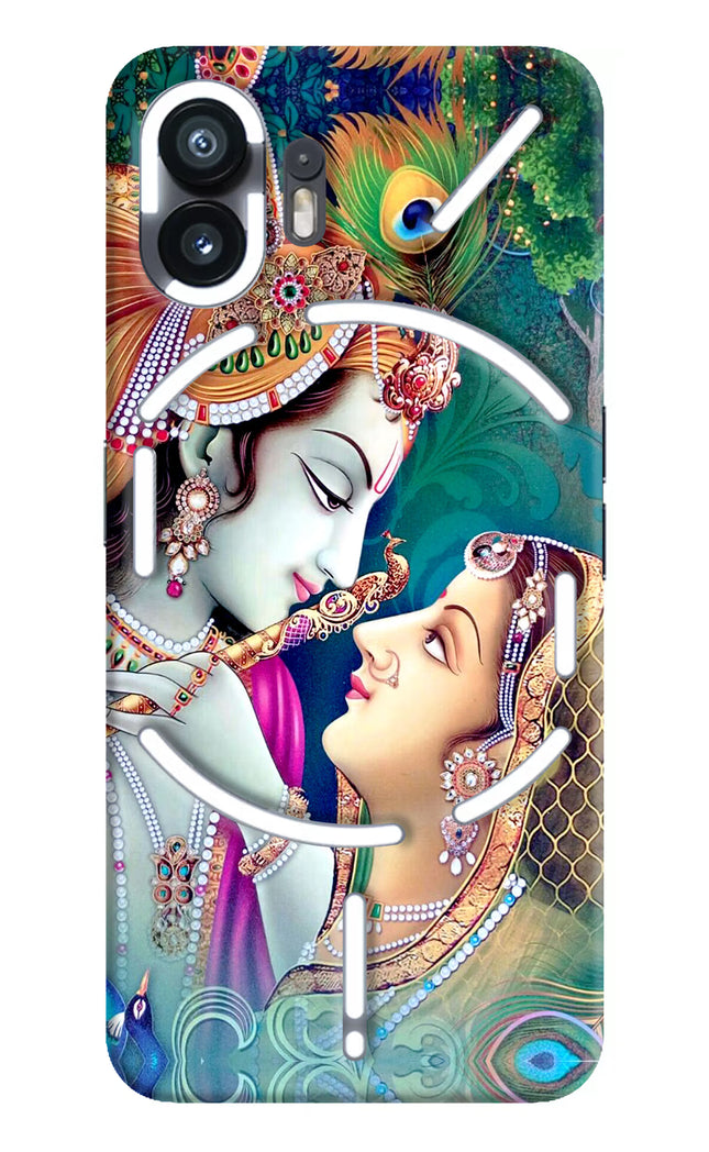 Lord Radha Krishna Nothing Phone 2 Hard Case Back Cover by Casekaro