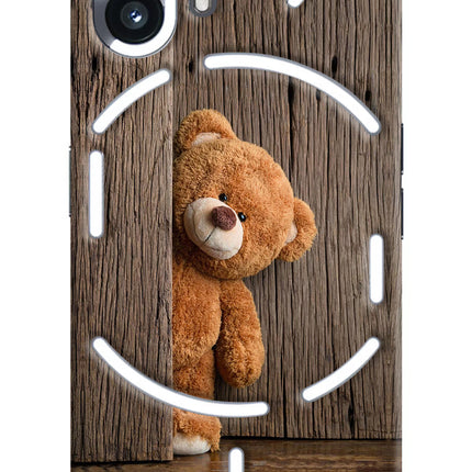 Teddy Wooden Nothing Phone 2 Hard Case Back Cover by Casekaro