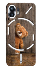 Teddy Wooden Nothing Phone 2 Hard Case Back Cover by Casekaro