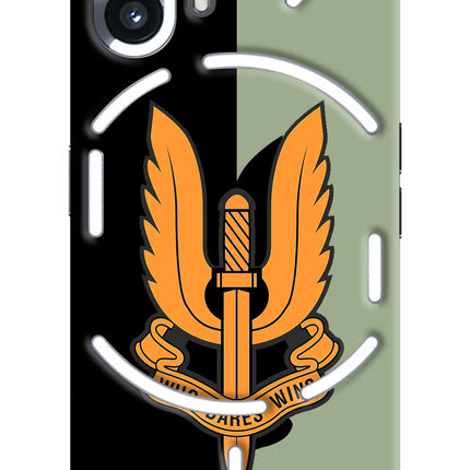 Balidan Logo Nothing Phone 2 Hard Case Back Cover by Casekaro