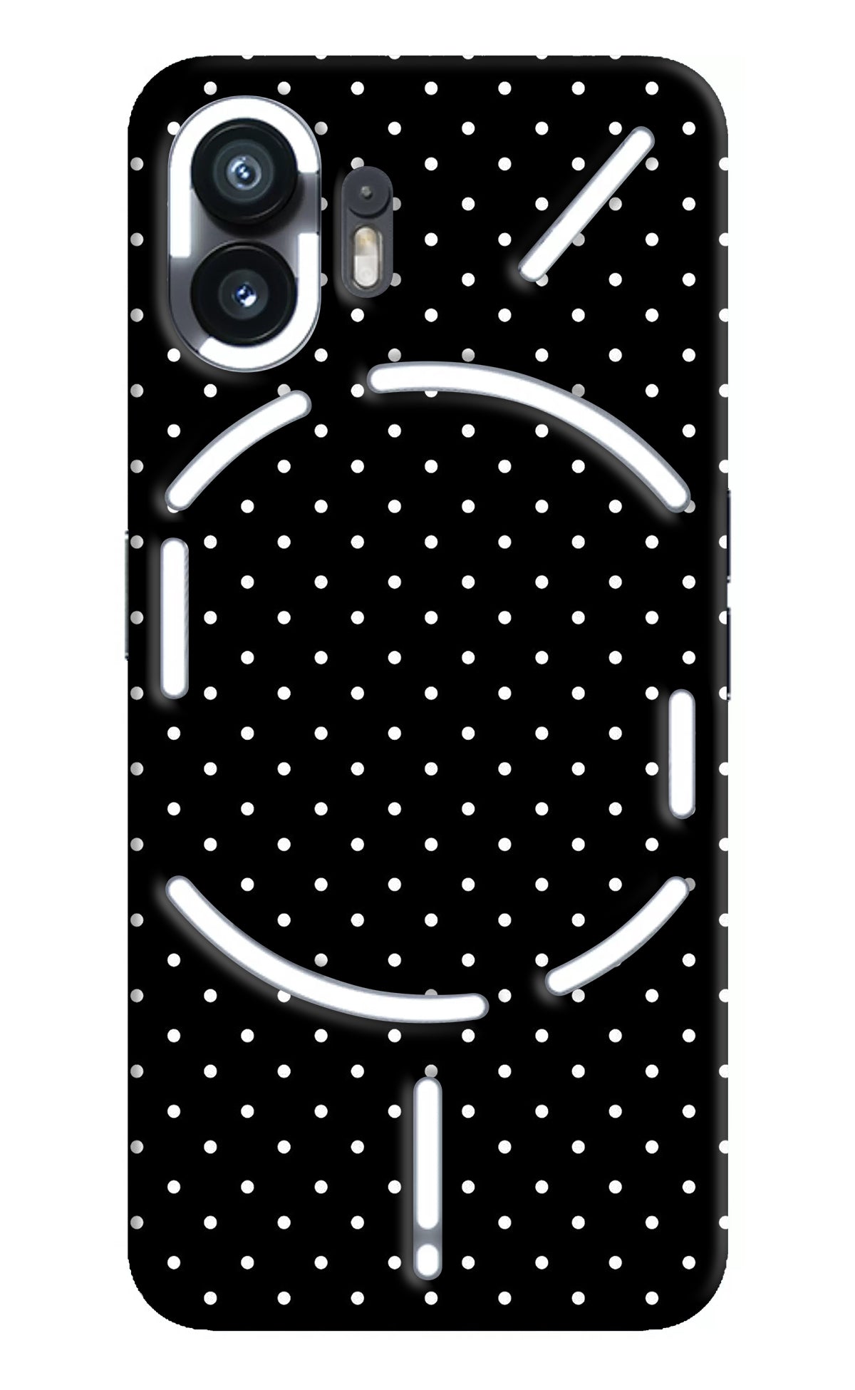 White Dots Nothing Phone 2 Back Cover