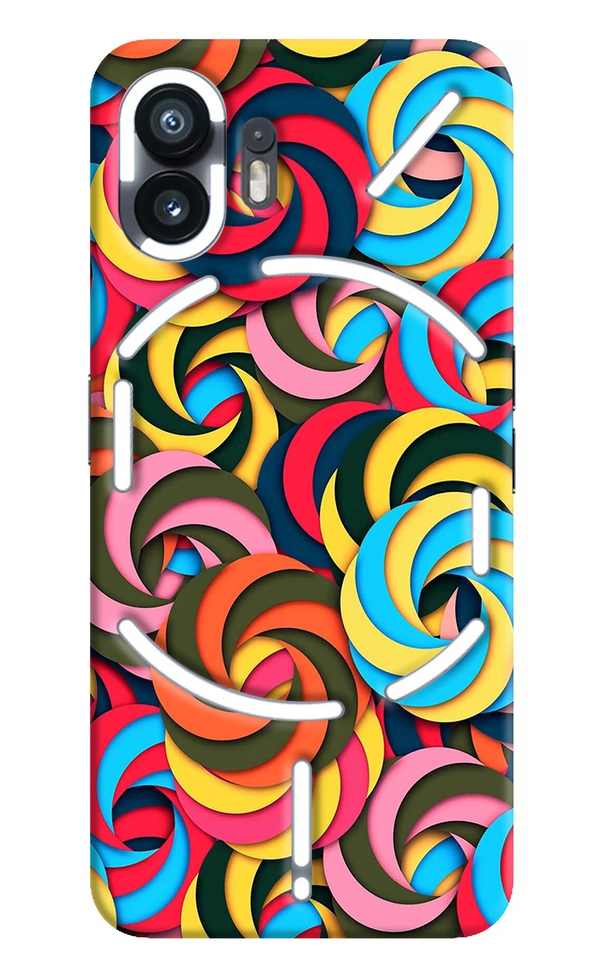 Spiral Pattern Nothing Phone 2 Back Cover