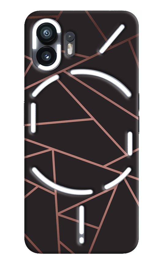 Geometric Pattern Nothing Phone 2 Back Cover