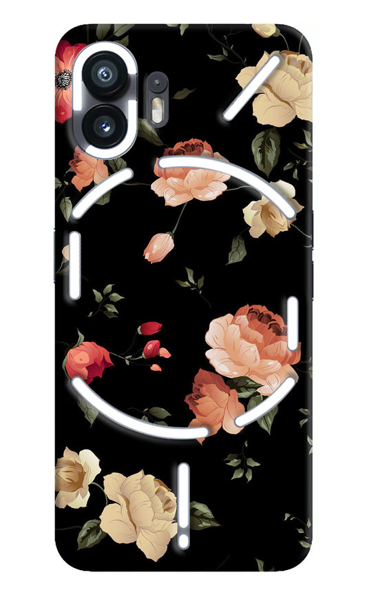 Flowers Nothing Phone 2 Back Cover