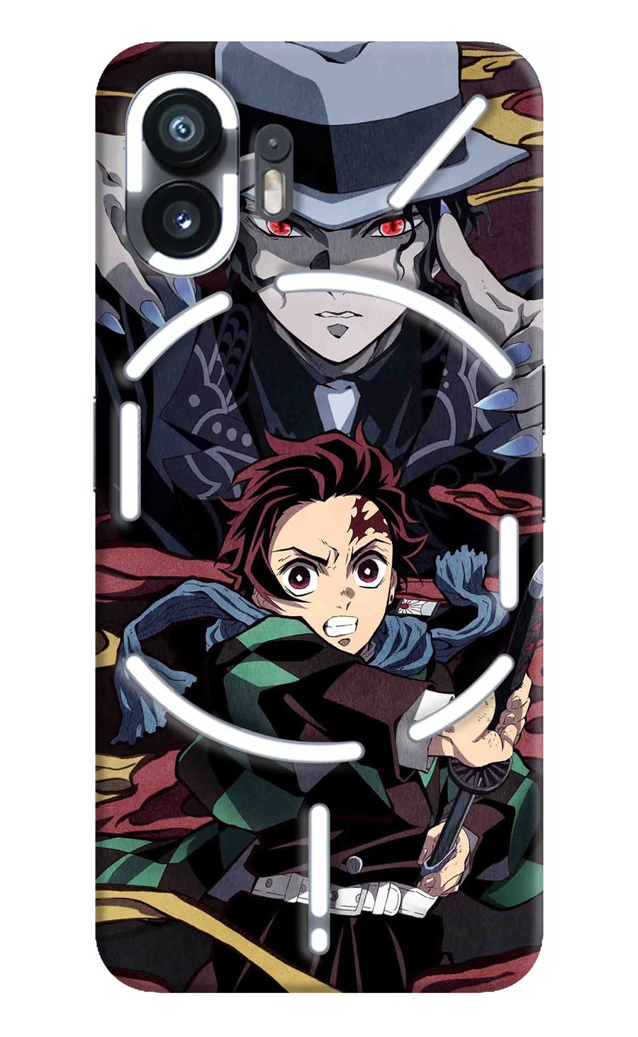 Demon Slayer Nothing Phone 2 Back Cover, Hard case