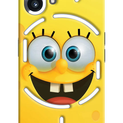 Sponge 1 Nothing Phone 2 Hard Case Back Cover by Casekaro