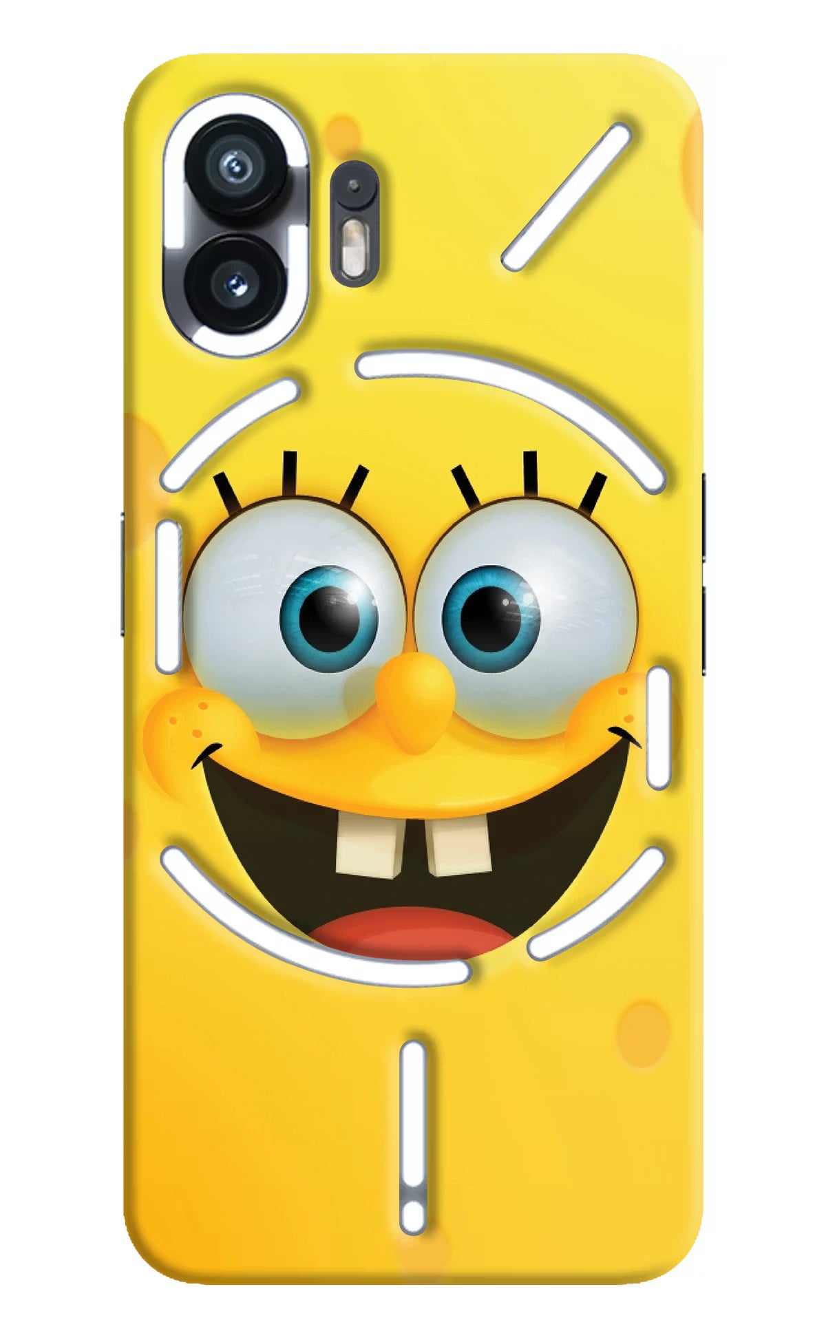 Sponge 1 Nothing Phone 2 Hard Case Back Cover by Casekaro