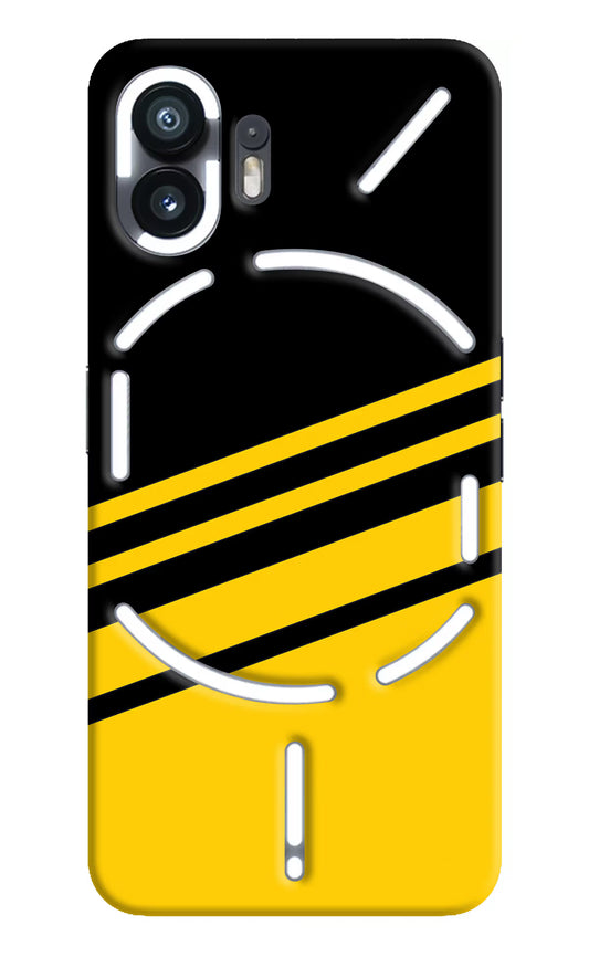 Yellow Shades Nothing Phone 2 Hard Case Back Cover by Casekaro