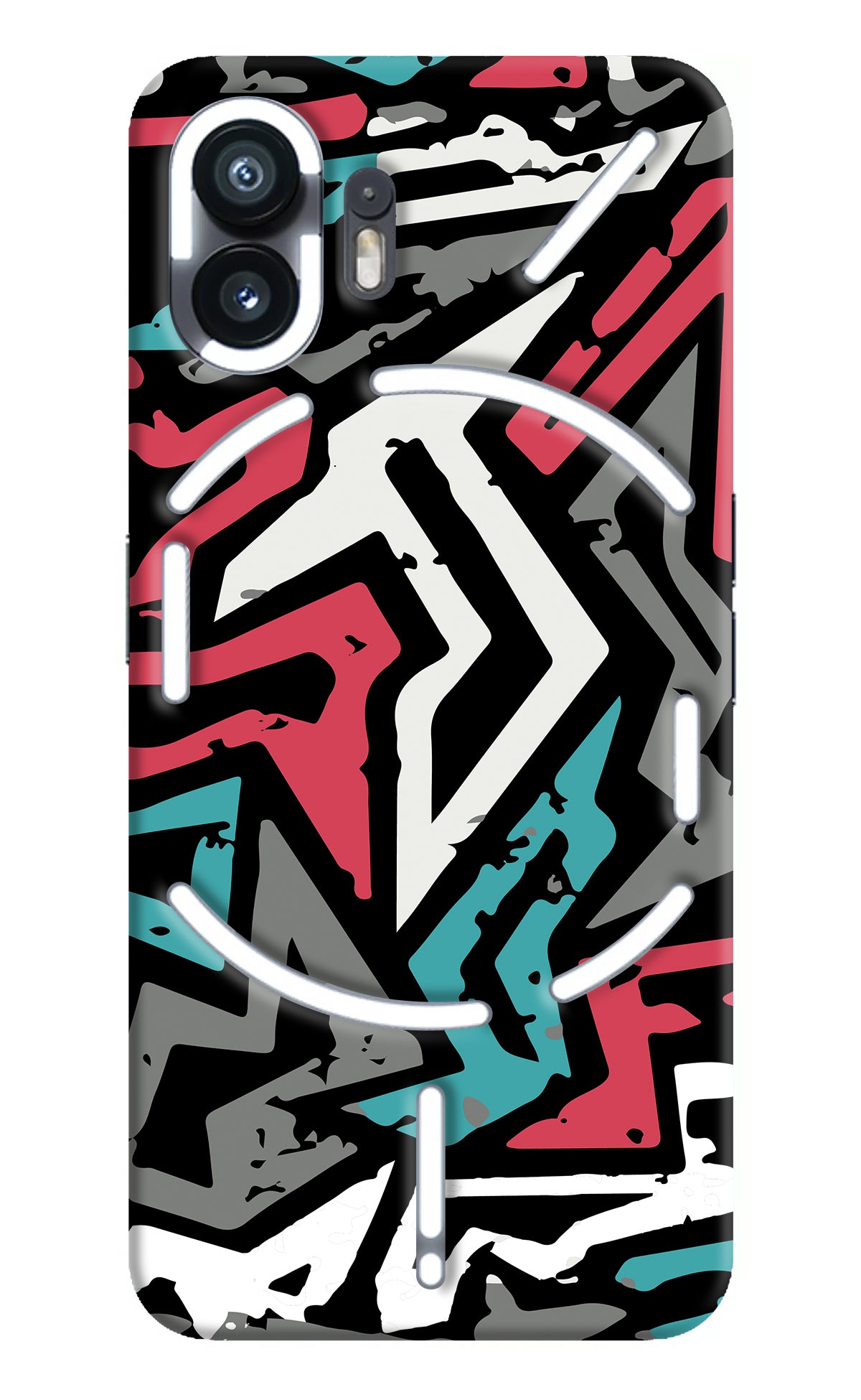 Geometric Graffiti Nothing Phone 2 Back Cover