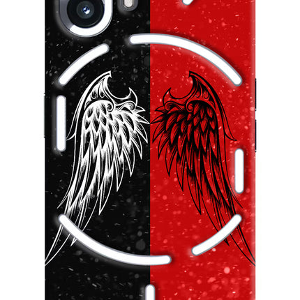 Wings Nothing Phone 2 Hard Case Back Cover by Casekaro