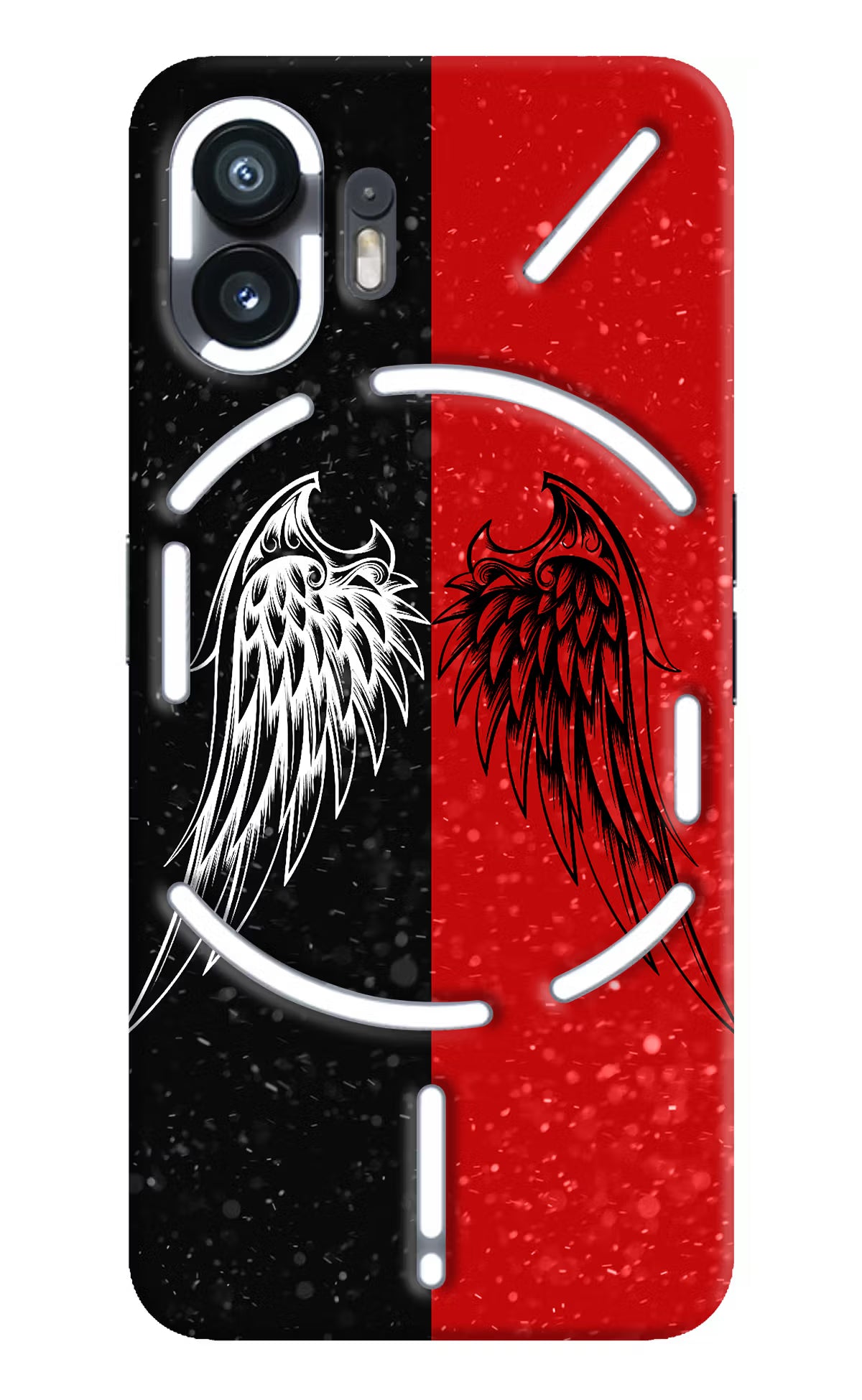 Wings Nothing Phone 2 Hard Case Back Cover by Casekaro