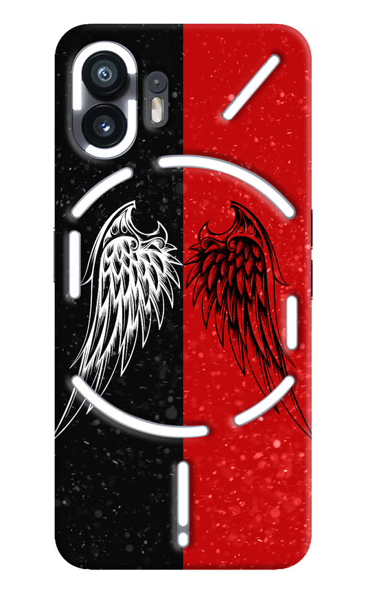 Wings Nothing Phone 2 Hard Case Back Cover by Casekaro