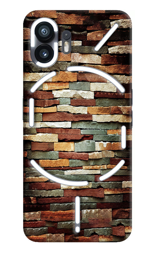 Bricks Pattern Nothing Phone 2 Back Cover