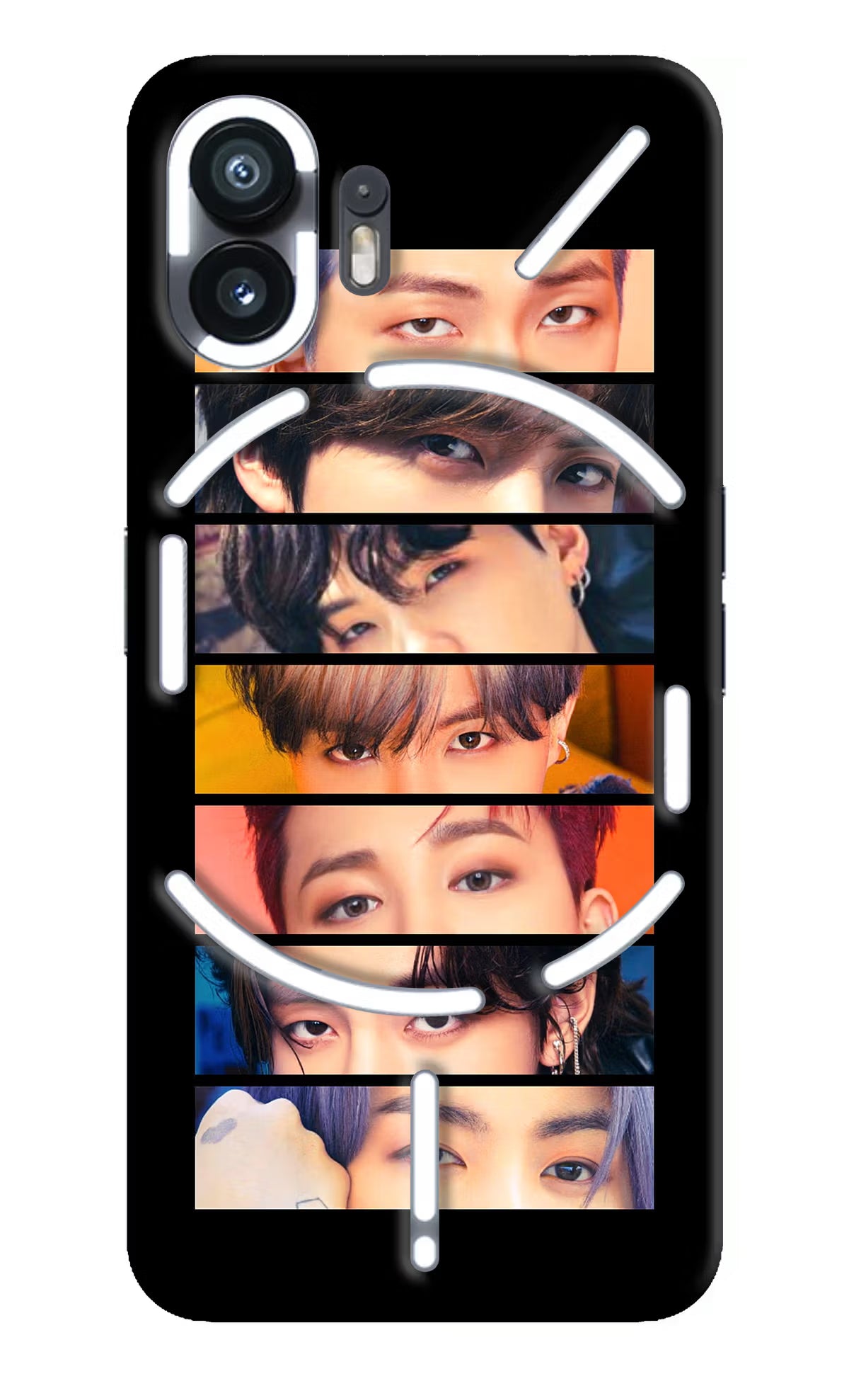 BTS Eyes Nothing Phone 2 Hard Case Back Cover by Casekaro