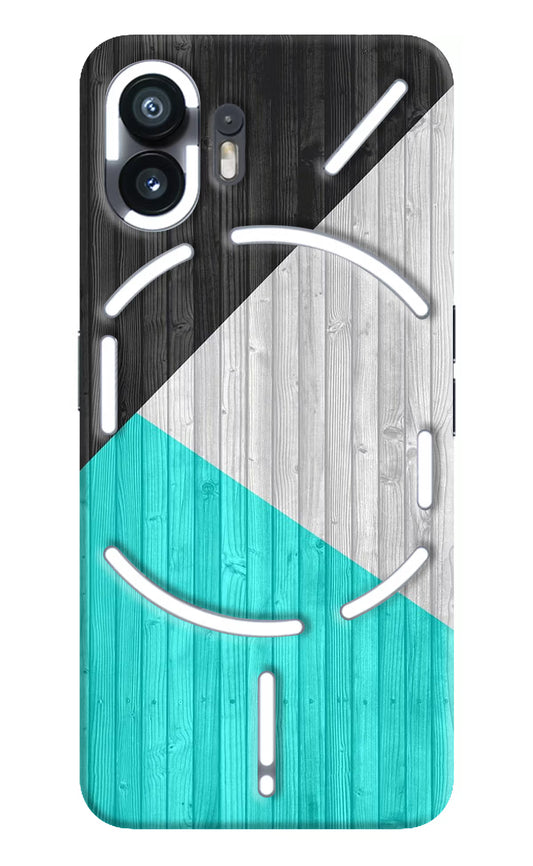 Wooden Abstract Nothing Phone 2 Hard Case Back Cover by Casekaro