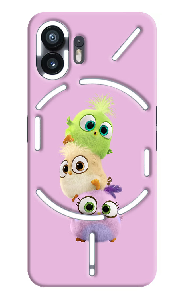 Cute Little Birds Nothing Phone 2 Hard Case Back Cover by Casekaro