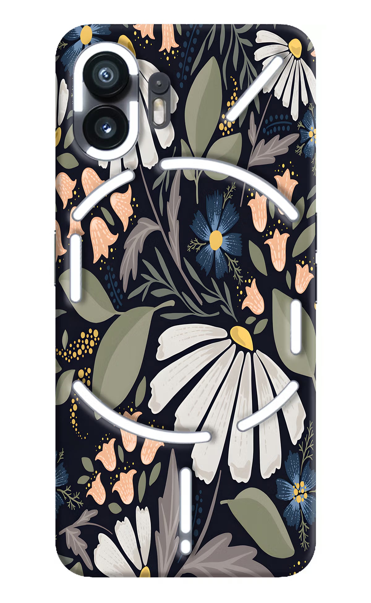 Flowers Art Nothing Phone 2 Hard Case Back Cover by Casekaro