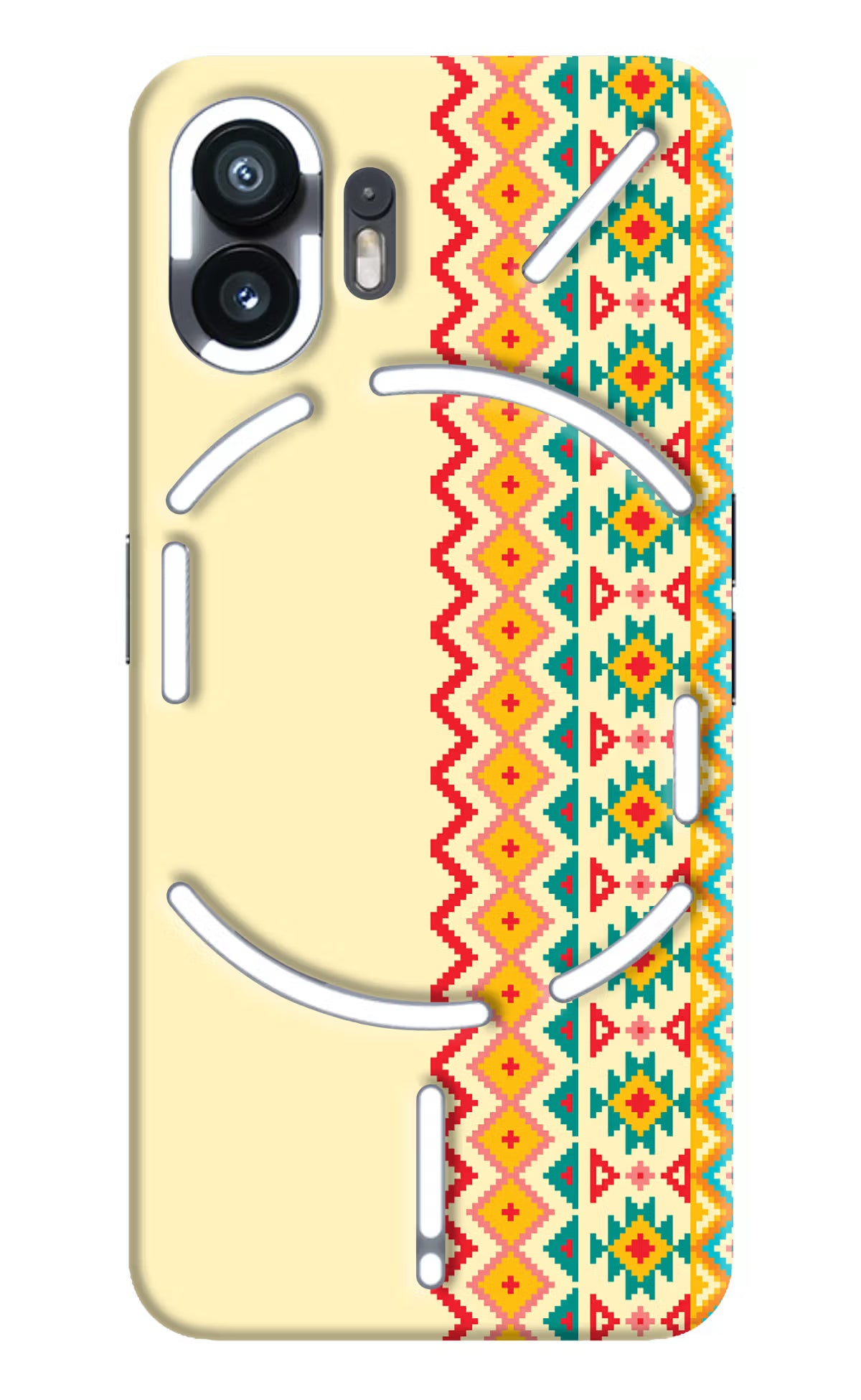 Ethnic Seamless Nothing Phone 2 Hard Case Back Cover by Casekaro