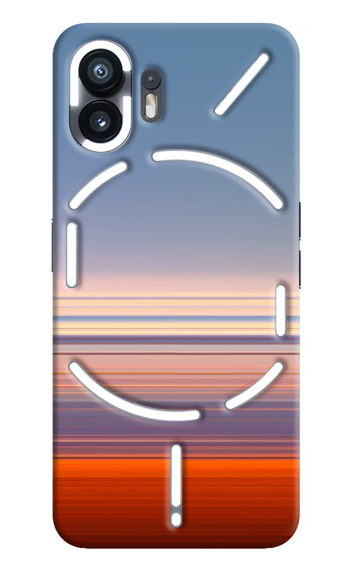 Morning Colors Nothing Phone 2 Hard Case Back Cover by Casekaro