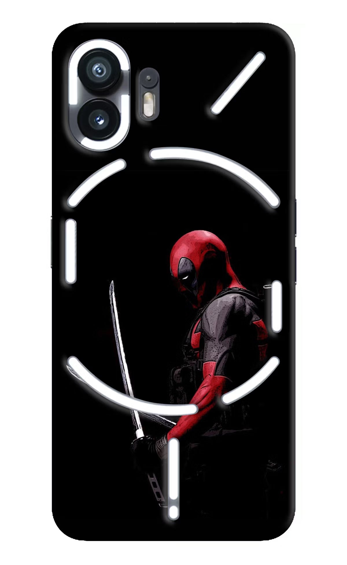 Deadpool Nothing Phone 2 Hard Case Back Cover by Casekaro