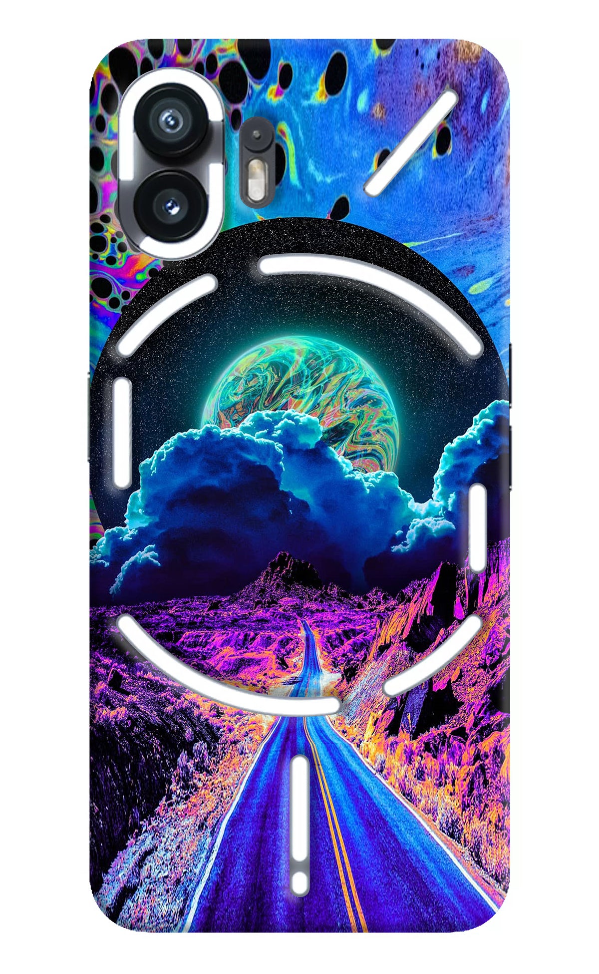 Psychedelic Painting Nothing Phone 2 Back Cover