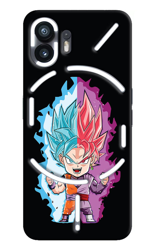 Chota Goku Nothing Phone 2 Hard Case Back Cover by Casekaro