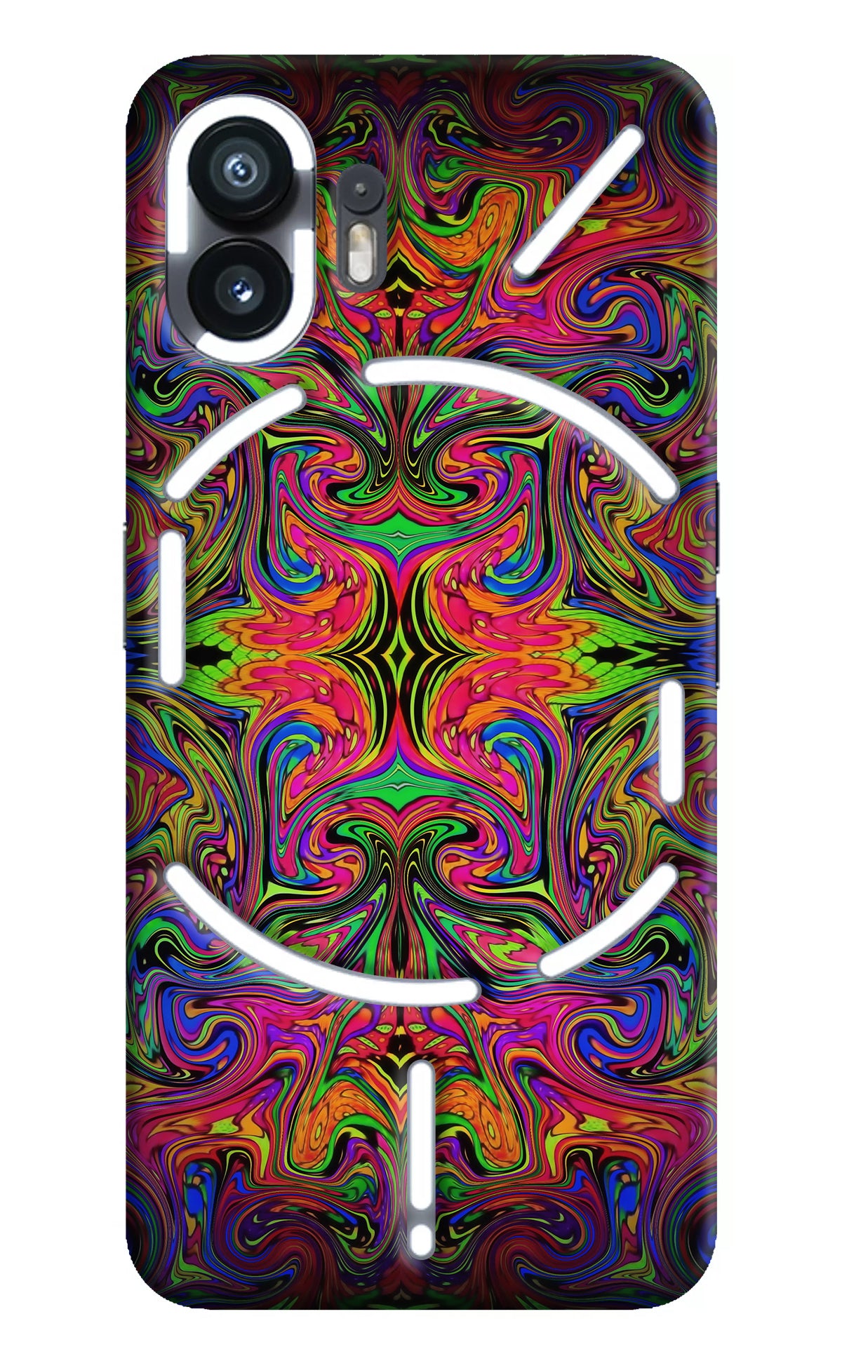 Psychedelic Art Nothing Phone 2 Back Cover