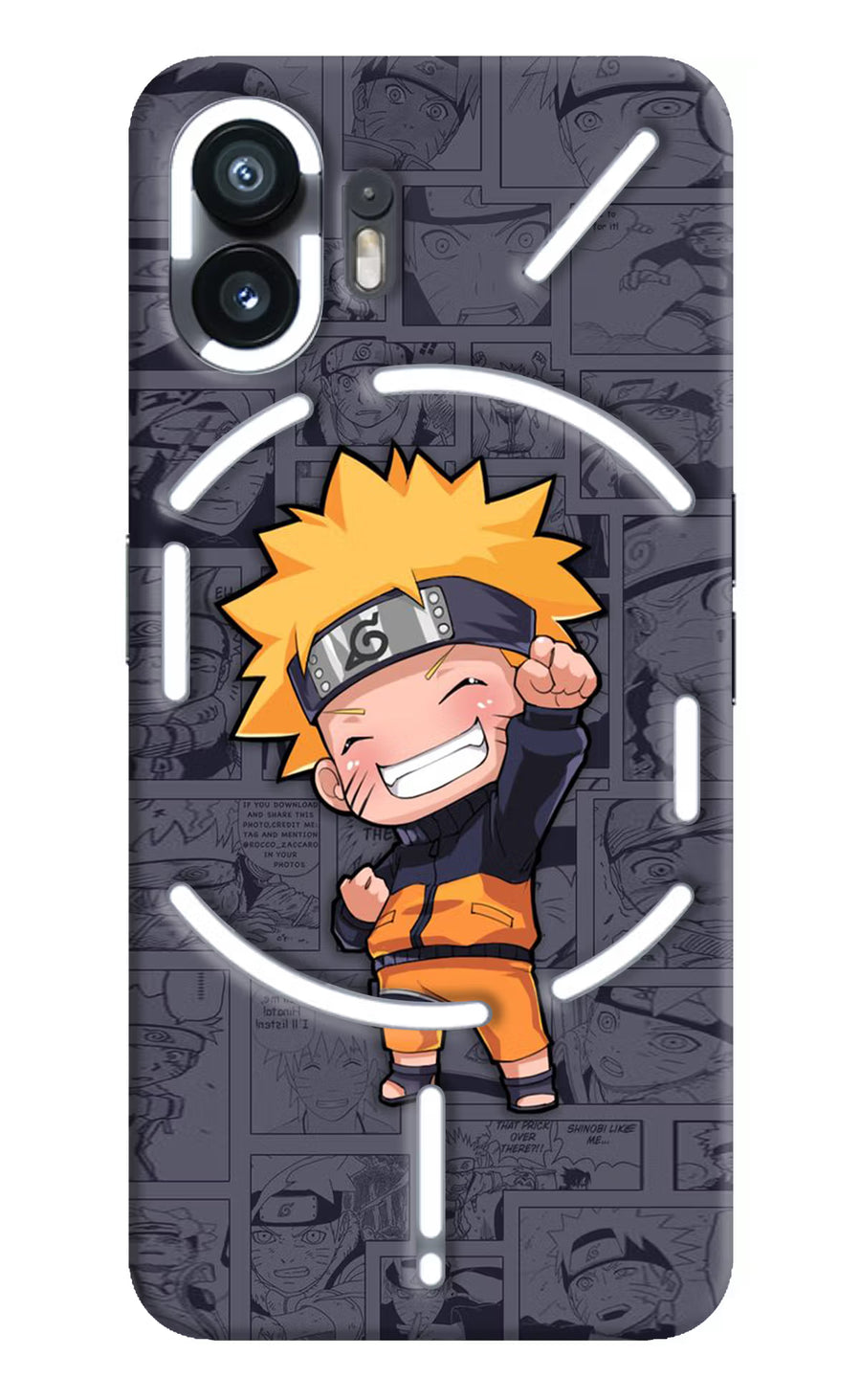 Chota Naruto Nothing Phone 2 Back Cover, Hard case