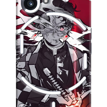 Demon Slayer Nothing Phone 2 Hard Case Back Cover by Casekaro