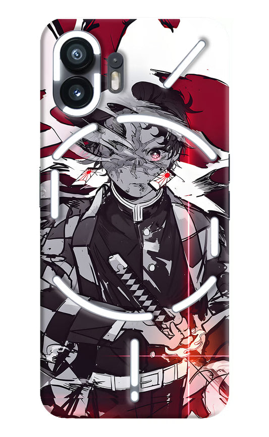 Demon Slayer Nothing Phone 2 Hard Case Back Cover by Casekaro