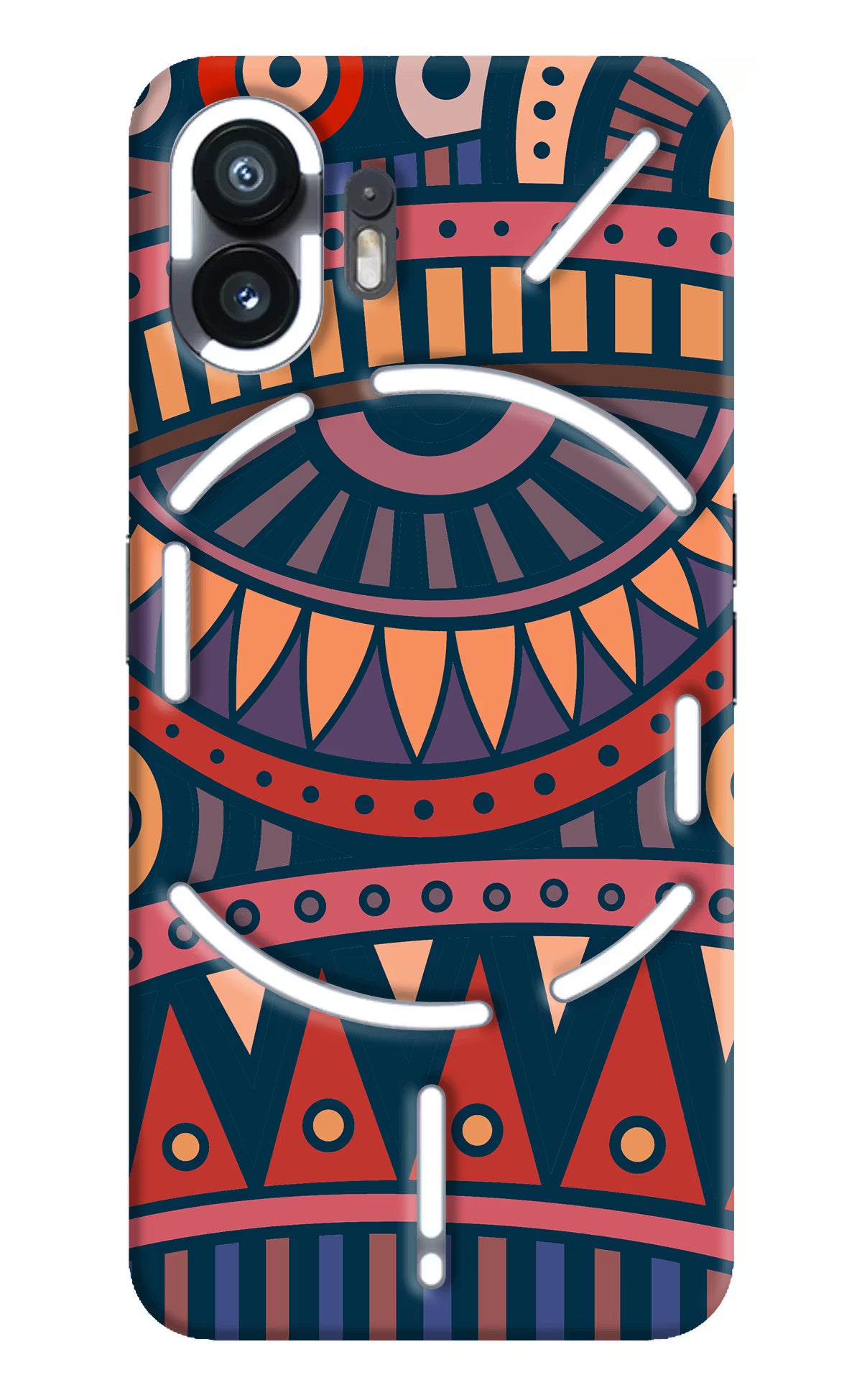 African Culture Design Nothing Phone 2 Hard Case Back Cover by Casekaro