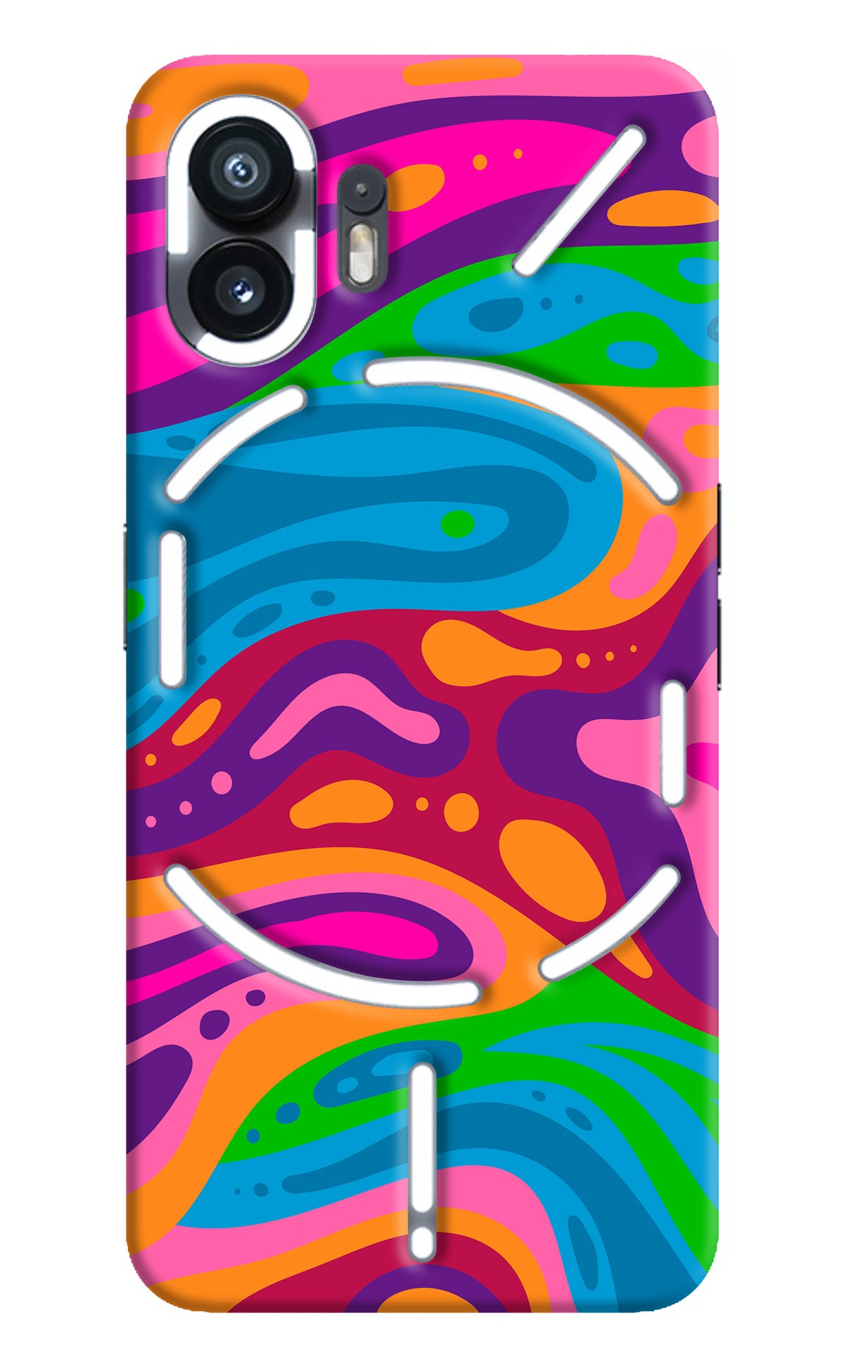 Trippy Pattern Nothing Phone 2 Back Cover