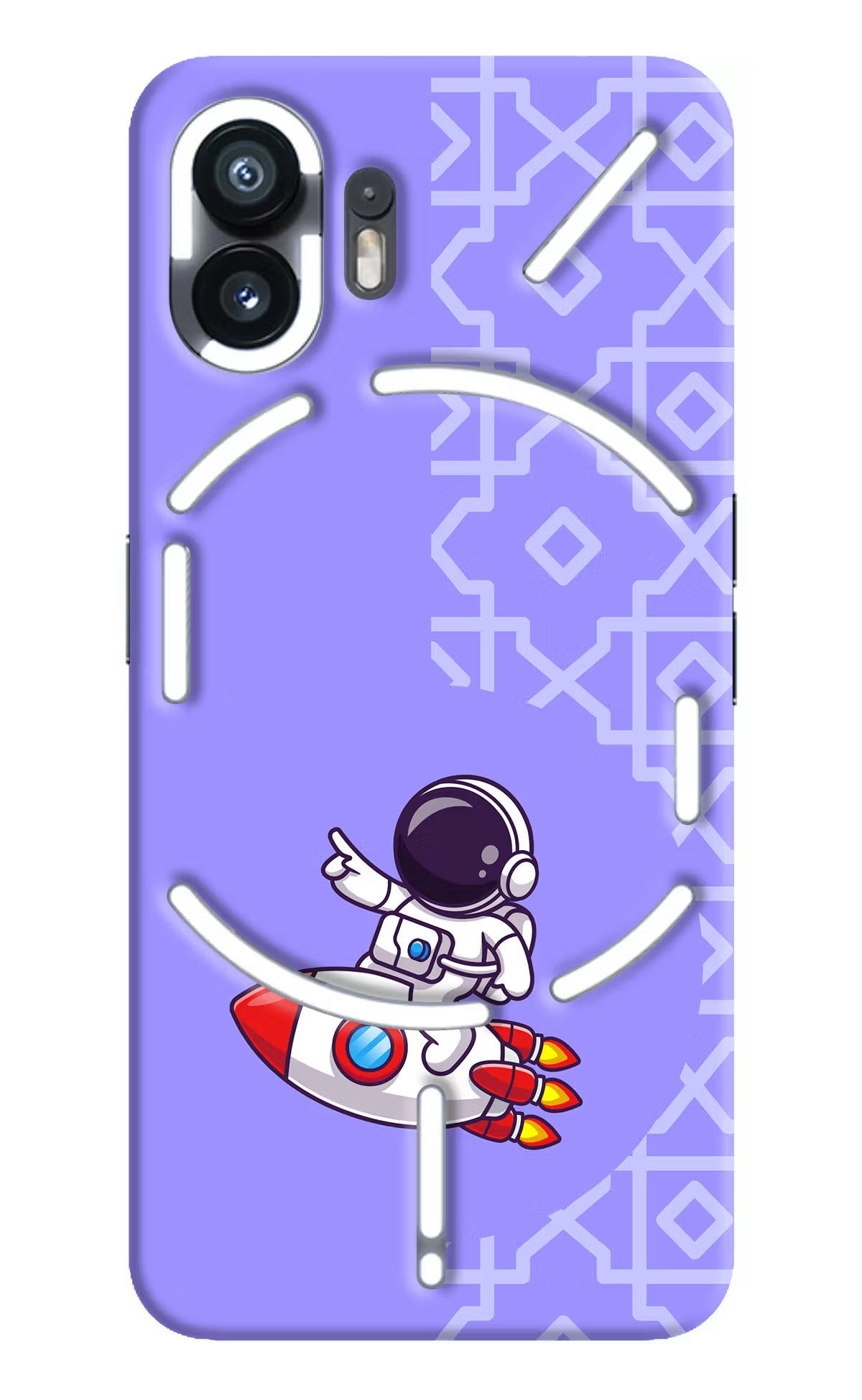 Cute Astronaut Nothing Phone 2 Hard Case Back Cover by Casekaro